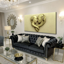 Load image into Gallery viewer, Eternal Love Figure Abstract Wall Art