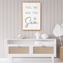 Load image into Gallery viewer, You Me and the Sea Coastal Sign V
