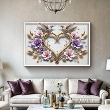 Load image into Gallery viewer, 3D Hummingbirds Wall Art V
