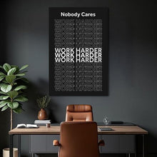Load image into Gallery viewer, Work Harder Motivational Wall Sign