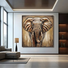 Load image into Gallery viewer, 3D Elephant Wall Art