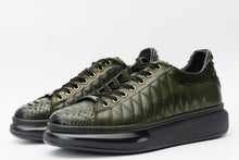 Load image into Gallery viewer, The Adler Green Snk Leather Men Sneaker Limited Edition