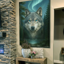 Load image into Gallery viewer, Wolf Northern Symphony Wall Art