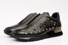 Load image into Gallery viewer, The Infanta Black Spike Leather Men  Sneaker Limited Edition