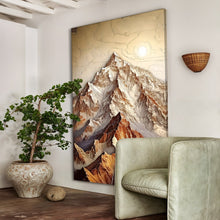 Load image into Gallery viewer, 3D Minimalist Mountain Wall Art