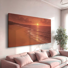 Load image into Gallery viewer, Beach Shoreline Coastal Wall Art VII