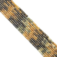 Load image into Gallery viewer, Genuine Yellow Green Black Tourmaline Faceted Cube Beads, 2.5mm, Sku#U1546