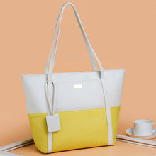 Load image into Gallery viewer, Premium PU Leather Tote Bag - Large Capacity Handbag for Women