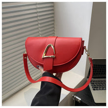 Load image into Gallery viewer, High-end, Fashionable Single-shoulder Bag Niche Saddle Bag