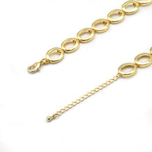 Load image into Gallery viewer, Gold Oval Link Chain Necklace,sku#LX229
