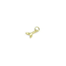Load image into Gallery viewer, Gold Fish Tail Gold Charm, Sku#LK914