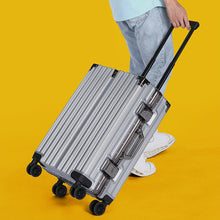 Load image into Gallery viewer, Premium Aluminum Frame Luggage - Rivet-Reinforced Travel Suitcase with Spinner Wheels