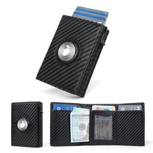 Load image into Gallery viewer, Men's Genuine Leather Trifold Wallet with RFID Protection &amp; Multiple Card Slots