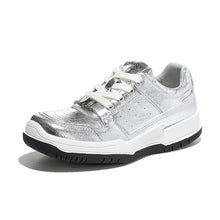Load image into Gallery viewer, Chunky Sole Lace-Up Flat Shoes