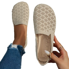 Load image into Gallery viewer, Women's Suede Slip-On Loafers - Breathable Hollow-Out Casual Flats | Sarah Express