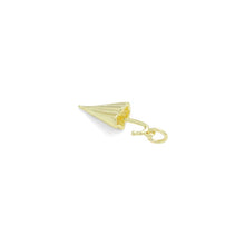 Load image into Gallery viewer, Gold Umbrella Shape Charm Pendant, Sku#L723
