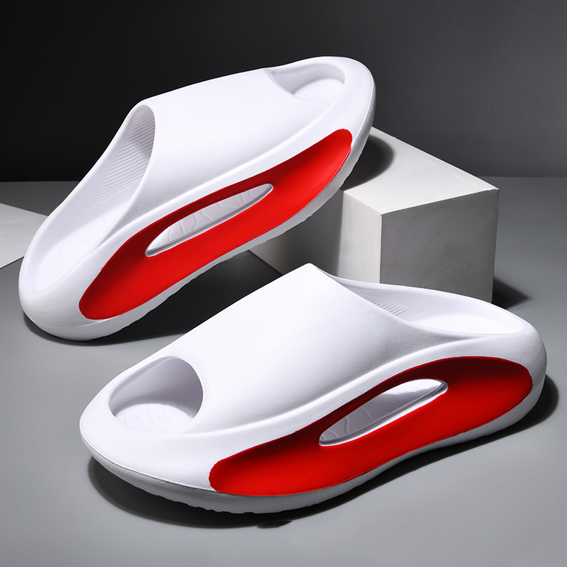 Peep Toe EVA Slippers – Unisex Hollow Sports Beach Slides