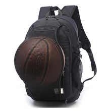 Load image into Gallery viewer, Anti-Theft USB Charging Laptop Backpack – Water-Resistant Nylon Travel Bag with Shoulder Straps