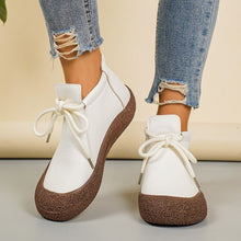 Load image into Gallery viewer, Women's Retro Lace-Up Soft Leather Casual Shoes - Plus Size Available