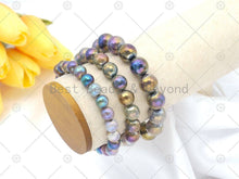 Load image into Gallery viewer, Mystic Indian Agate Stretchy Bracelet