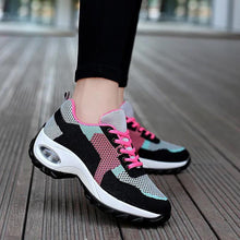 Load image into Gallery viewer, Women's Breathable Air-Cushioned Mesh Sneakers - Lightweight Athletic Walking Shoes