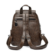 Load image into Gallery viewer, Women's Large Capacity Genuine Leather Travel Bag | Laptop Sleeve &amp; Multi-Pocket