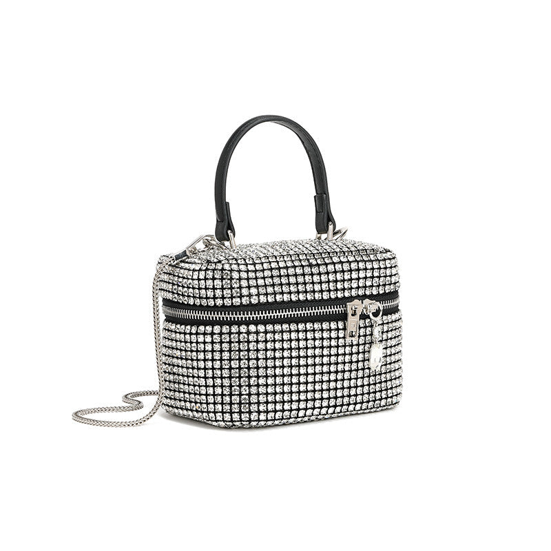 Spring New Fashion Chain ShoulderCrossbody Small Square Handbag