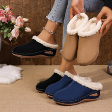 Load image into Gallery viewer, Plush Wedge Sandals