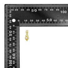 Load image into Gallery viewer, White Pearl On Conch Shell Charm Pendant, Sku#LD701
