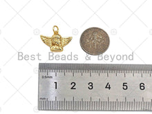 Load image into Gallery viewer, 3D Angel Shape Pendant/Charm,Cute Angel Charm, Necklace Bracelet Charm Pendant,19x13mm, Sku#L513