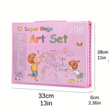 Load image into Gallery viewer, 208pcs Extra Large All-in-One Art Supplies Set