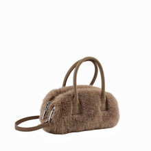 Load image into Gallery viewer, Faux Mink Fur Tote Bag