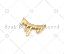 Load image into Gallery viewer, Flame Shape Pendant, 18K Gold Filled Flame Charm, Necklace Bracelet Charm Pendant,22x17mm,Sku#F1423