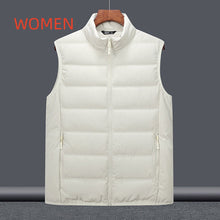 Load image into Gallery viewer, Thickened Down Jacket Stand-Up Collar Lightweight Couples Vest Outerwear