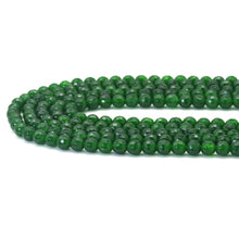 Load image into Gallery viewer, Green Jade Round Faceted Beads, 6mm, Sku#U1709