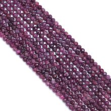 Load image into Gallery viewer, Genuine Pink Tourmaline Round Faceted Beads,Sku#U1838