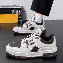 Load image into Gallery viewer, Men's Chunky Low-Top Sneakers - Casual Skate Shoes with Thick Rubber Sole