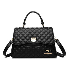 Load image into Gallery viewer, Diamond-Quilted PU Leather Crossbody Shoulder Bag – Streetwear Everyday Handbag for Women