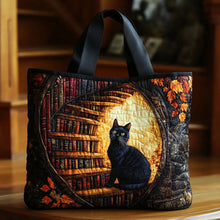Load image into Gallery viewer, Quilted Digital Print Tote Bag - High Capacity Women's Shoulder Bag with Embroidery
