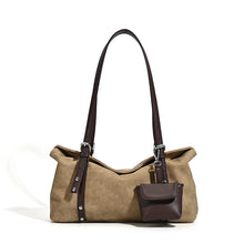 Load image into Gallery viewer, Retro Suede Pillow Bag For Women - Large Capacity Crossbody Shoulder Bag