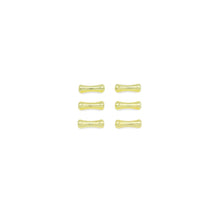 Load image into Gallery viewer, Bamboo Stem Shape Gold Spacer beads, Sku#JL190