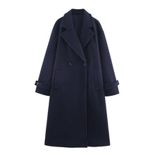 Load image into Gallery viewer, Womens Loose Elegant And Minimalist Long Coat