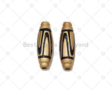 Load image into Gallery viewer, Enamel Barrel Shape Spacer Beads, Sku#L646