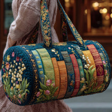 Load image into Gallery viewer, Bookwind Series Short-Distance Handheld Quilted Embroidery Travel Bag Multi-Functional