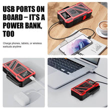 Load image into Gallery viewer, 3000A 21V Car Jump Starter &amp; 150PSI Tire Inflator 2-in-1 Portable Compressor