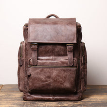 Load image into Gallery viewer, Retro Genuine Leather Backpack