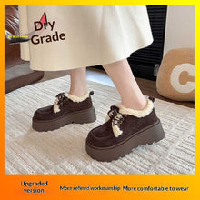 Load image into Gallery viewer, Women's Fleece-Lined Chunky Sole Shoes - Korean Style Comfort Flats
