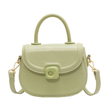Load image into Gallery viewer, Women's Round Crossbody Bag - PU Leather Shoulder Bag with Adjustable Strap