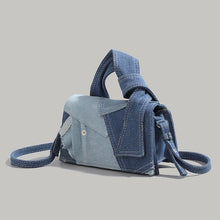 Load image into Gallery viewer, Denim Fabric Crossbody Bag