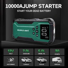 Load image into Gallery viewer, 7-in-1 Emergency Car Power Supply Starter &amp; Air Pump